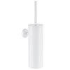 Amazon stainless steel toilet brush holder bright rose gold brushed gold floor-standing nail-free wall-mounted closed toilet brush