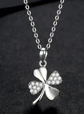 香港设计师FEMJA四叶草幸运项链