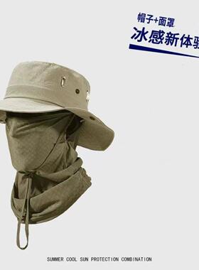 防晒帽新款防紫外线透气遮阳