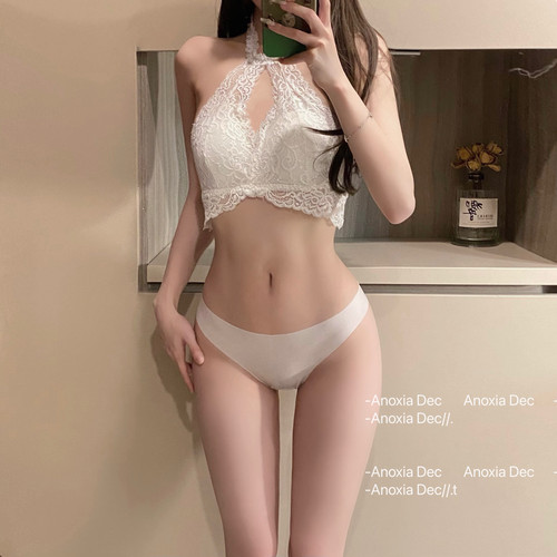 Dec丝滑空气 轻薄一片式无痕健身性感内裤女冰丝低腰丁字裤女纯欲 - 图3