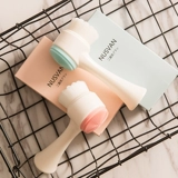 Японское двусторонное мягкое силиконовое очищающее молочко для умывания от черных точек, глубокое очищение