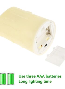 Controle remoto LED Flameless Candle Lights, pilhas LED Tea