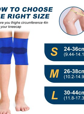 Knee Support Compression Sleeve Infantil, Joelheira Infantil