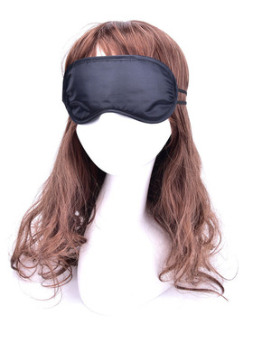10pcs/lot Travel Sleeping Eye Mask Black Shade Blindfold Eye