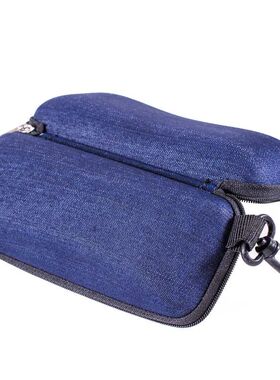 Honeycomb Zipper Glasses Case, óculos de sol portátil, Har