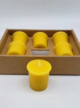 Beewax mel velas para Tealight Reitual, Ora??o da Igreja, Ve