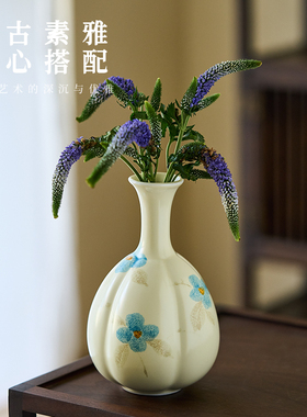 陶美集高级感设计陶瓷小花瓶