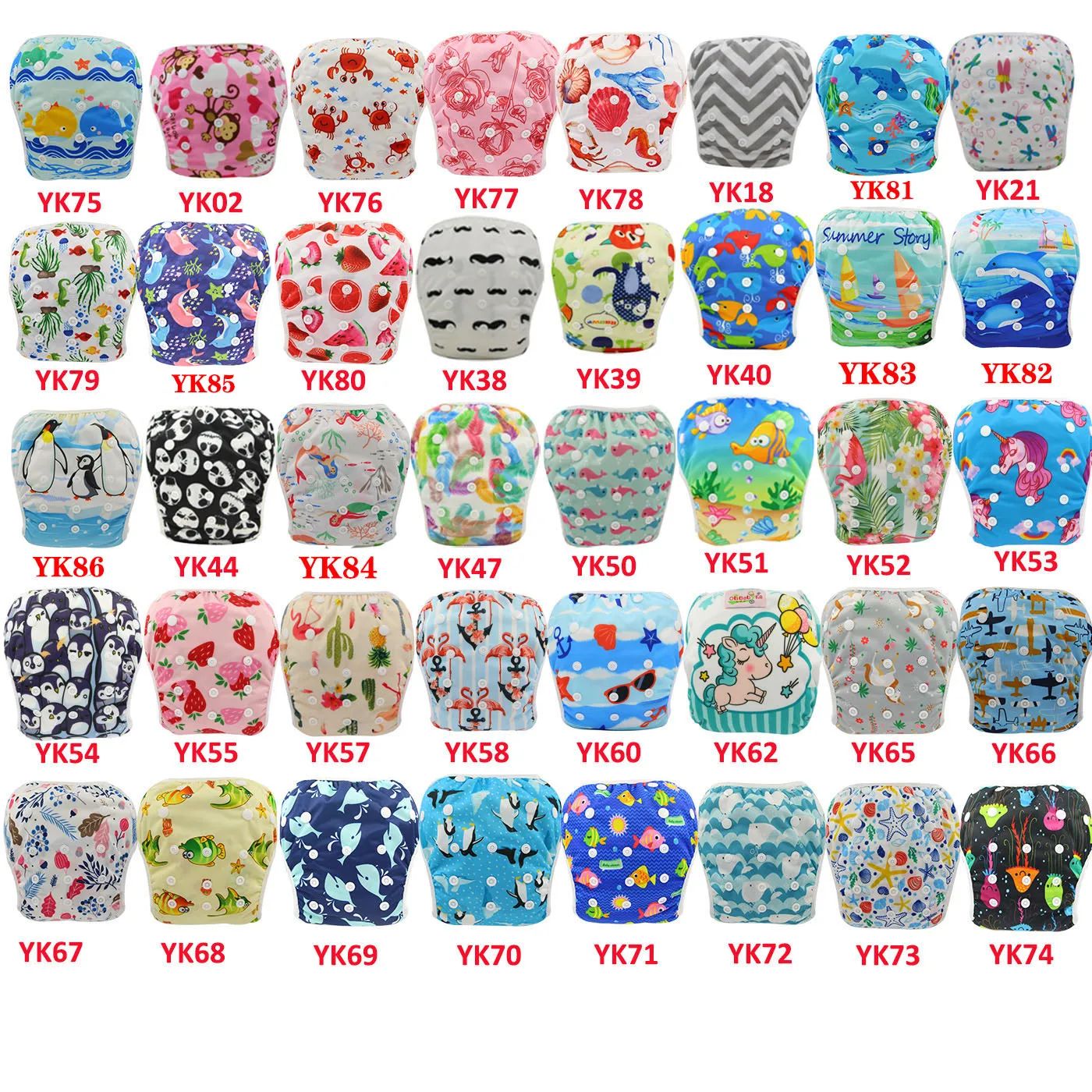 Swimming Diapers For Infants Baby Cloth Diaper Swimsuit Baby - 图0
