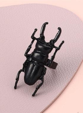 metal rings new personality cartoon index finger ring 戒指