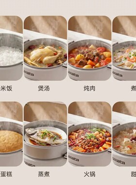 2026款万利达多功能炖煮蒸微压锅