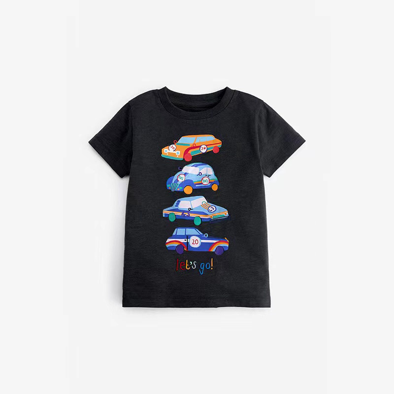 外贸童装男童纯棉短袖t恤夏季新款薄儿童宝宝满印汽车圆领上衣潮8,淘宝优惠券,粉丝福利购,淘宝优惠卷