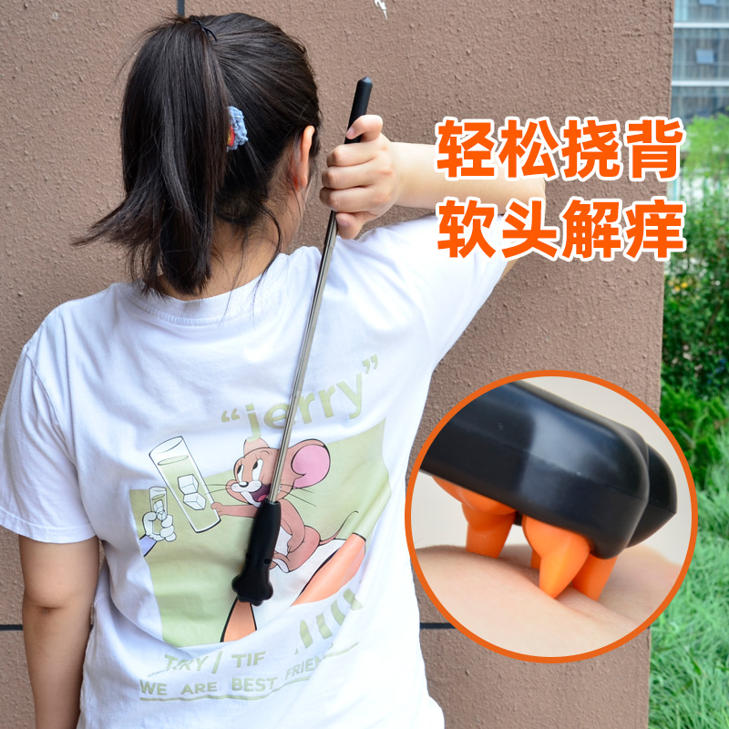 日本同款可爱猫爪肉垫硅胶可伸缩痒痒挠高档女学生儿童挠痒挠痒器 - 图2