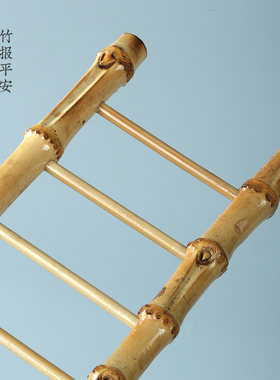 竹制沥水杯架步步高竹梯茶具收纳