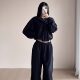 ເສື້ອຍືດ sweatshirt ແມ່ຍິງ sweatpants ເສື້ອທີເຊີດ