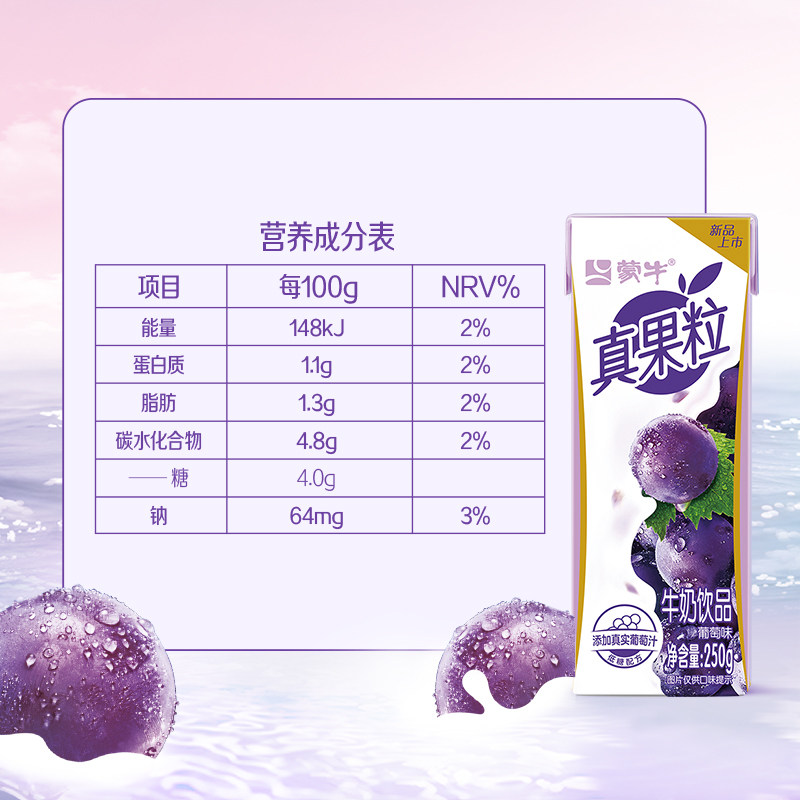 【淘金币】真果粒黄桃/草莓/蓝莓/芦荟/椰果牛奶饮品*1箱3月产