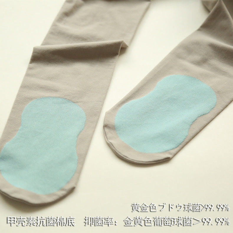 3双装日本每千春秋70d抗菌连裤袜 每千连裤袜/打底袜