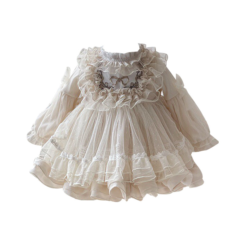 洛丽塔女童西班牙公主裙lolita连衣裙蕾丝蓬蓬周岁女宝宝礼服裙子,淘宝优惠券,粉丝福利购,淘宝优惠卷