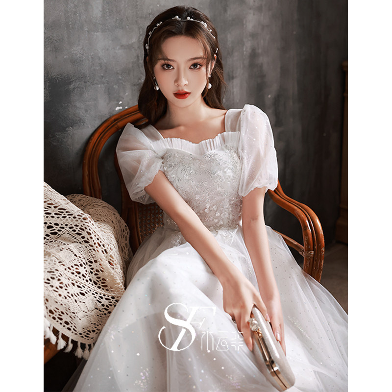 法式高级感女2023新款宴会轻公主裙 水云菲女装礼服/晚装