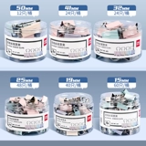 Смешанный комплект, папка, большие маленькие универсальные смешанные канцтовары для офиса из нержавеющей стали, 50мм