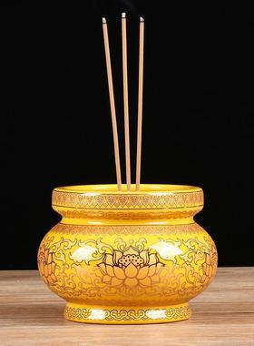 佛堂品 供水 a132花瓶炉 香 供果盘 供杯用佛真金黄套装大量