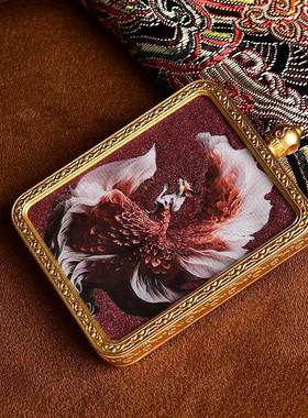 天然朱砂五爷九尾狐唐卡绿度母扎项链基拉母黄财十二生肖本命佛