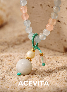 新中式个性叠戴葫芦造型串珠项饰