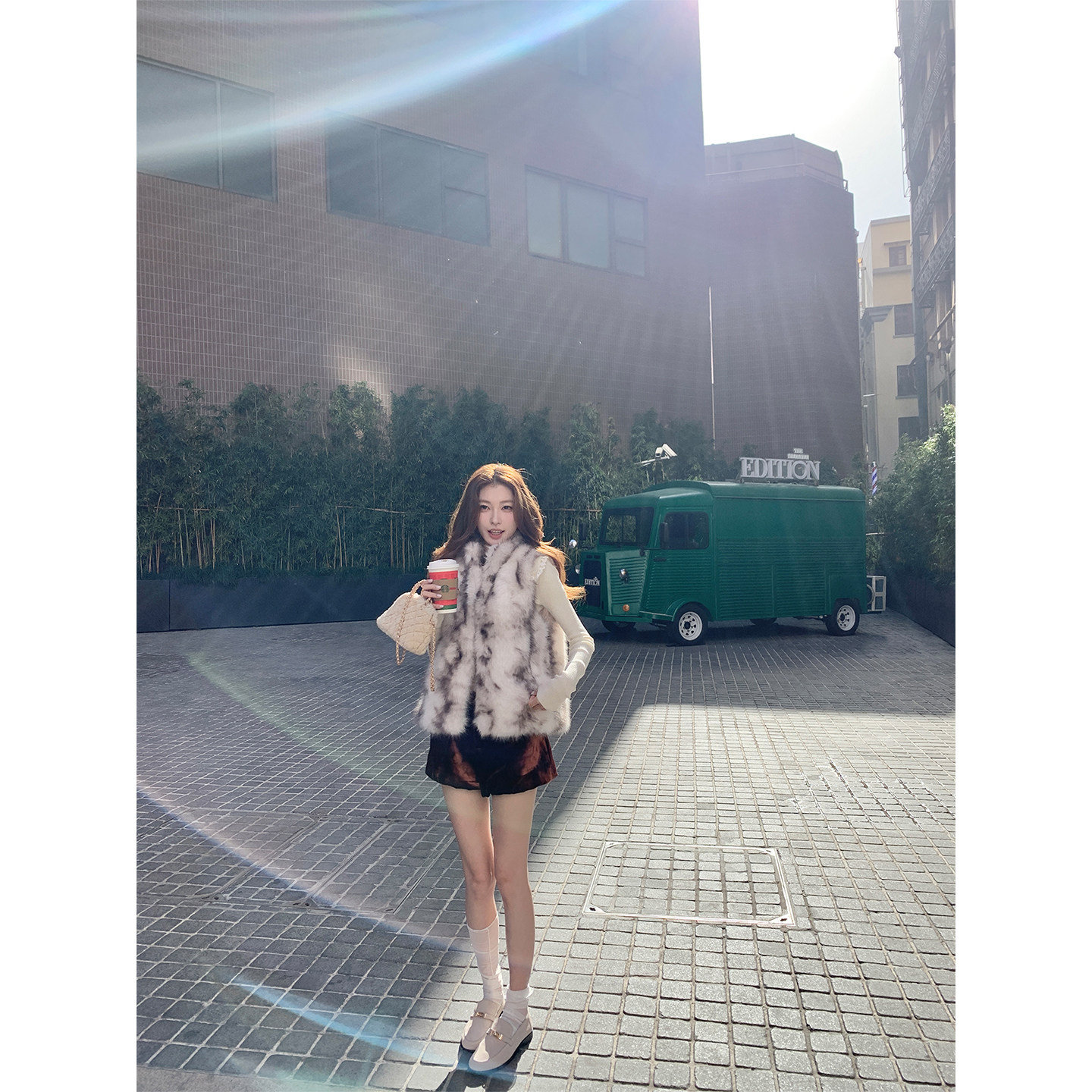 SourceWithU 琥珀丝绒 100桑蚕丝底布奢华质感2色丝绒百搭短裤女,淘宝优惠券,粉丝福利购,淘宝优惠卷