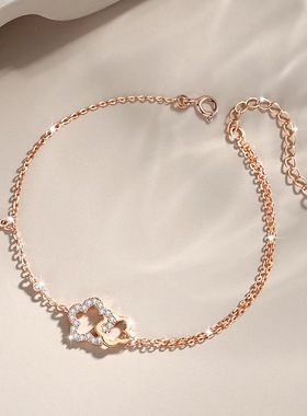 手链女送闺蜜女友生日情人节礼物