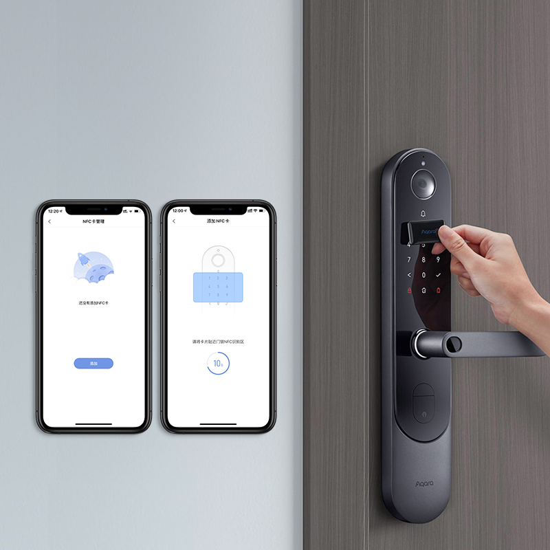 Aqara绿米智能小米NFC卡开锁控制门禁卡N100D100小米门锁H100A100-图2