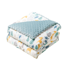 迷你巴拉巴拉豆豆毯婴儿秋冬毯子