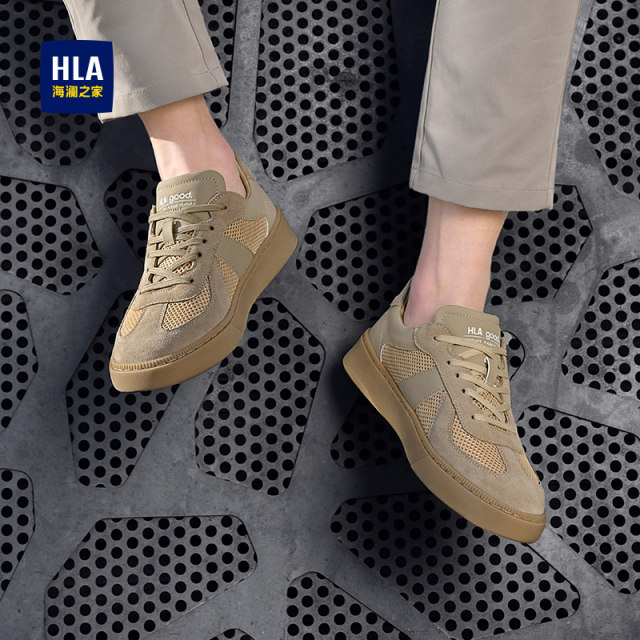 Heilan House Men's Shoes New Autumn and Winter Casual Versatile Breathable Sneakers Men's Classic Comfortable White Shoes