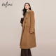Evely outlets store sheep wool woolen coat autumn and winter long coat for women