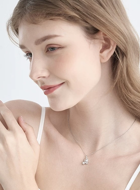 kt猫纯银项链轻奢女设计感