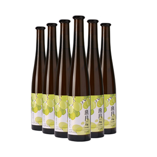 帝月欢畅宁夏贺兰山半甜白葡萄酒正品旗舰店
