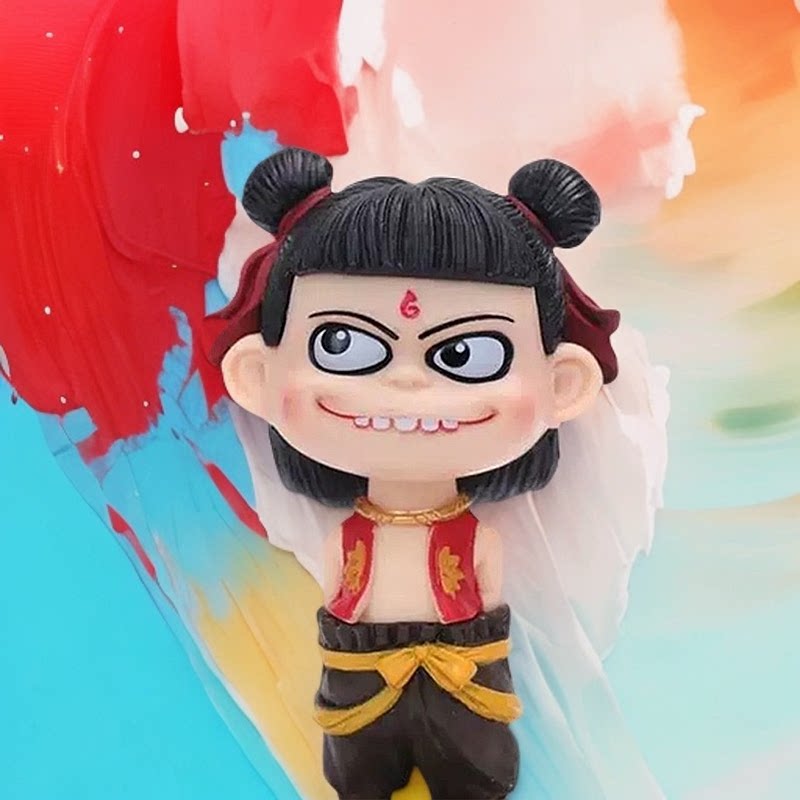 哪咤敖炳手办桌面摆件魔童降世公仔礼品生日礼物学生礼品汽车装饰