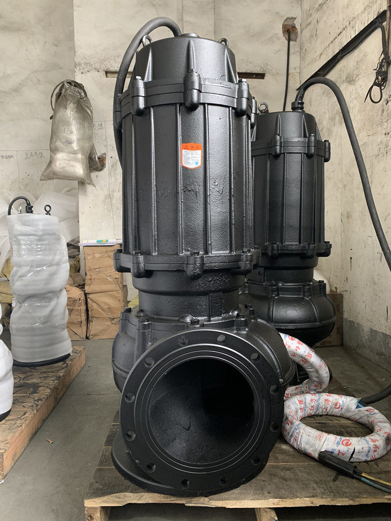 wq污水泵大流量排污泵抽粪泥浆泵工业用工程大功率11-550kw潜水泵