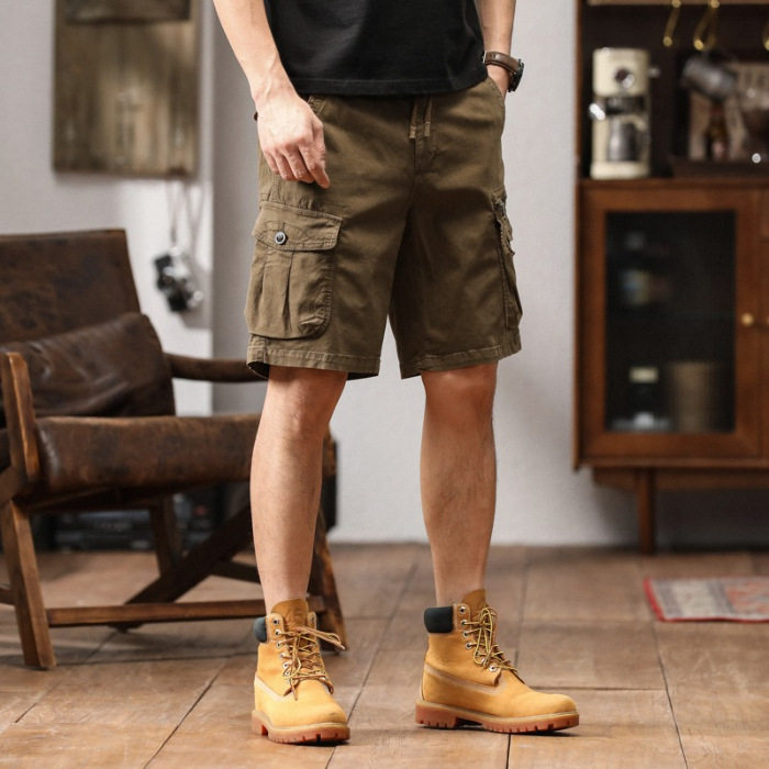 日系机能风工装短裤男潮流百搭夏季宽松大码男装沙滩休闲五分裤子,淘宝优惠券,粉丝福利购,淘宝优惠卷