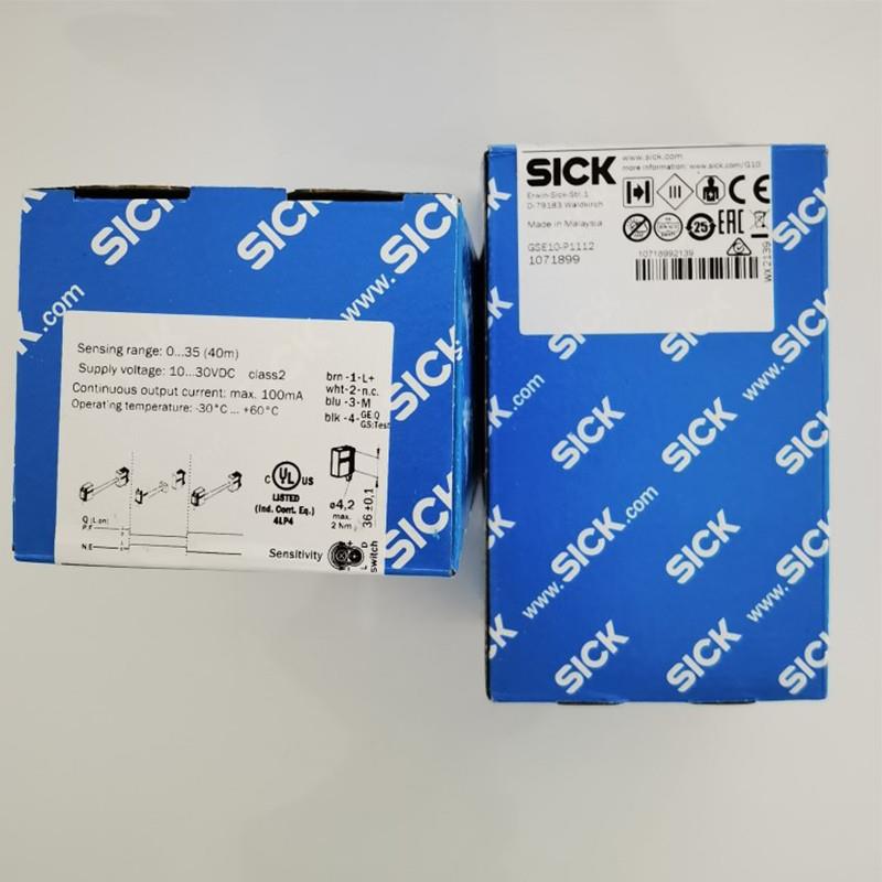 拍前询价:施克SICK西克原装 GSE10-P1112 对射式光电开关传感器