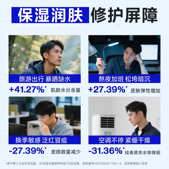 【欧豪同款】海洋至尊男士保湿舒缓焕能霜补水润肤秋冬护肤品面霜