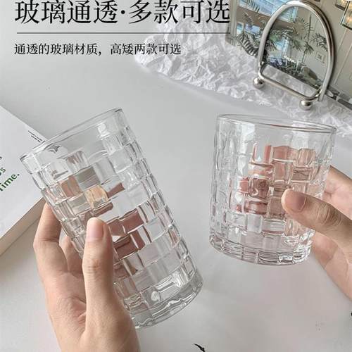 Transparent drinking glass heat-resistant water cup tea cup - 图1