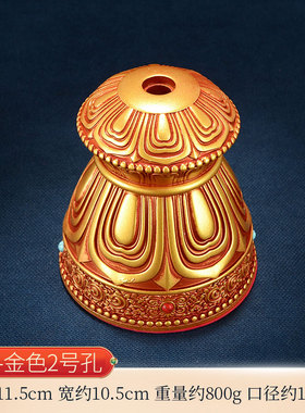 彩绘财神幡底座转经轮招财箭座子锡杖树脂彩绘底座手摇摆件