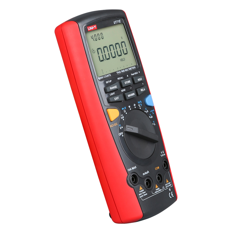优利德UT71A/B/C/D/E智能型数字万用表 高精度电工仪表手持数显表 - 图1