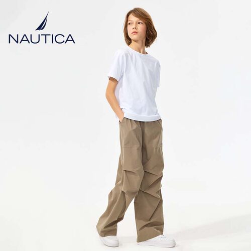 NAUTICA/诺帝卡 男童女童防蚊长裤夏季儿童运动速干休闲宽松裤子 - 图3
