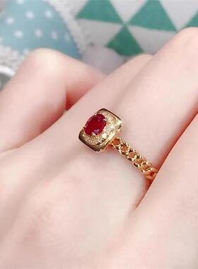 热卖玫瑰芯高级红宝石镀92