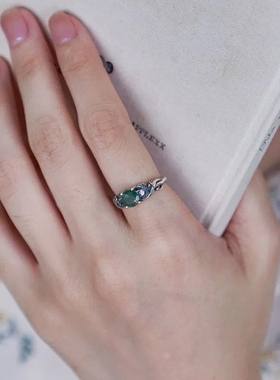 水草幽灵设计做旧复古高级古风女