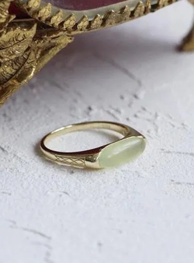 agete欧美风同款香槟气泡女戒