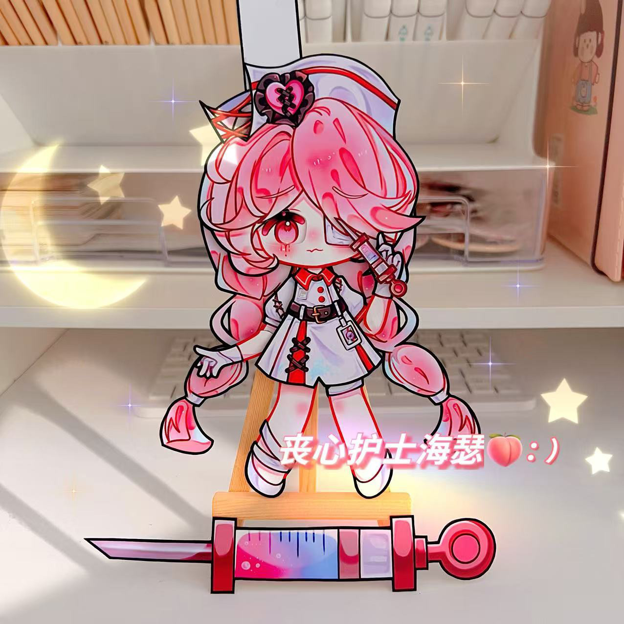 逃出惊魂夜丧心护士海瑟菜狗艾琳冥蛇佩姬可动纸片人DIY材料包,淘宝优惠券,粉丝福利购,淘宝优惠卷