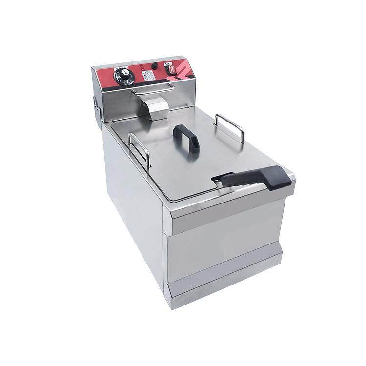 17L单缸电热炸炉单筛油炸锅油炸炉薯条油炸机小吃机器摆摊地摊,淘宝优惠券,粉丝福利购,淘宝优惠卷