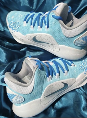 适配Nike Hyperdunk X Low 10实战篮球鞋白色浅粉椭圆鞋带
