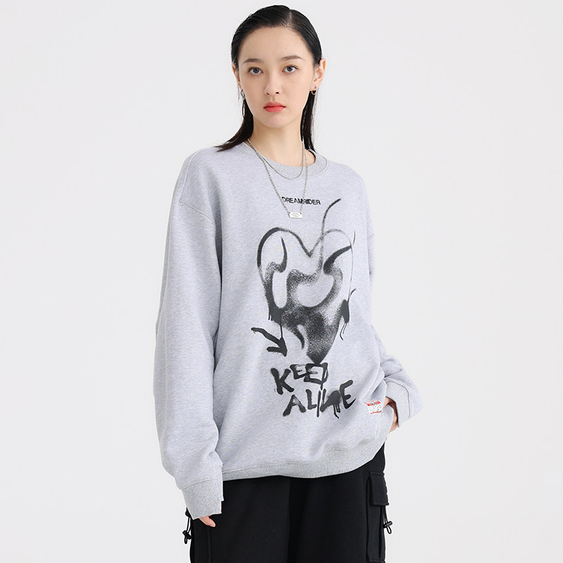 heartboon水墨火焰心nextdoor卫衣 heartboon卫衣